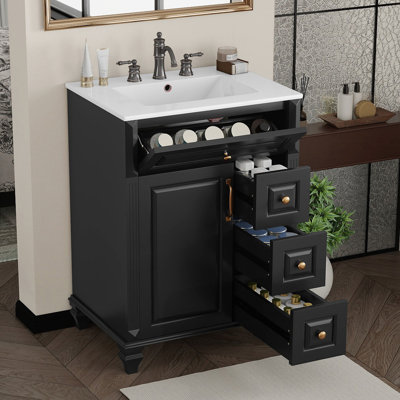 24 Inch Bathroom Vanity with Sink