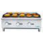 Barbecue au gaz naturel commercial de 36 po à 3 brûleurs avec 90 000 BTU en acier inoxydable (km-gcb3-36m)