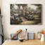Rose Garden I - peinture sur toile tendue-2067314145