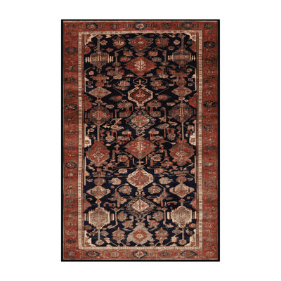 Machine Washable Turkish Brown Area Rug
