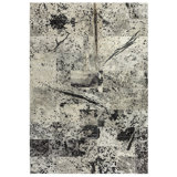 Thot Cowhide Abstract Area Rug