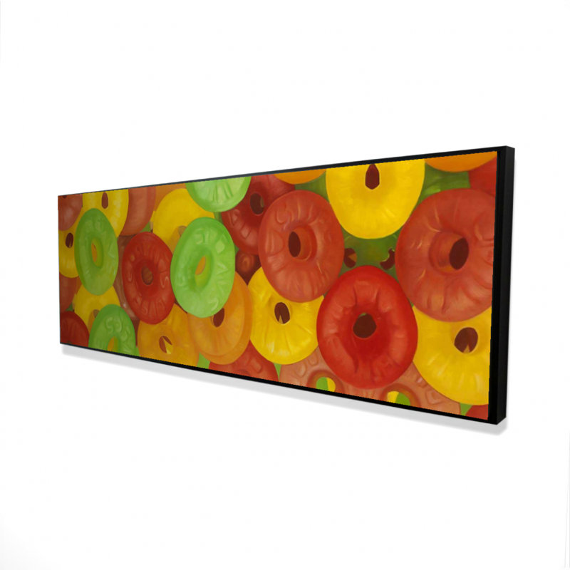 «Colorful Jujubes» sur toile