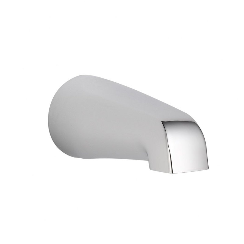 Garniture de bec de baignoire murale Foundations, Chrome