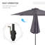 Anainah 295cm X 295cm Rectangular Market Parasol
