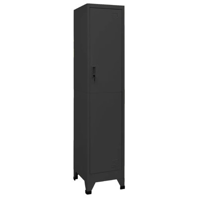 Wojtowicz Metal 1 - Tier 38cm Gym Locker with Key