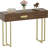 Console Table for Entryway, 43 Inch Narrow Entryway Table with 2 Drawers, Modern