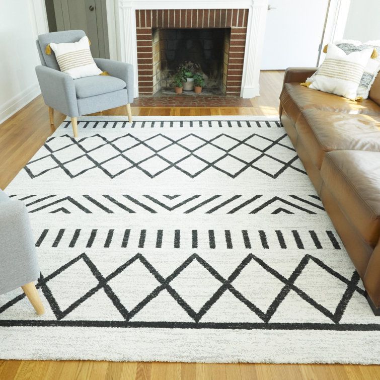 Tapis crème Elle