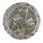ROOKWOOD KNOB IN FLORENTINE PLATE-1311708561