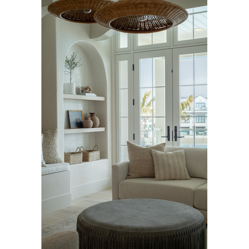 Baychester 1 Light Pendant, 15" H x 32" W x 32" D
