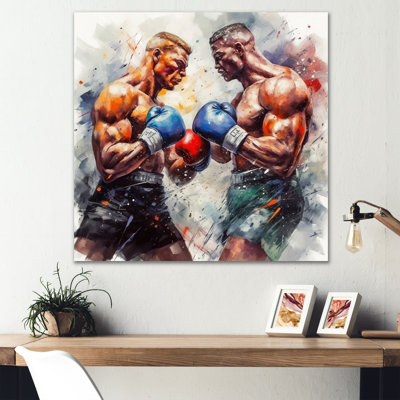 «Legendary Fight I» sur toile