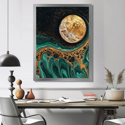 Mystic Reverie Of The Moon I - Space Print Wall Art