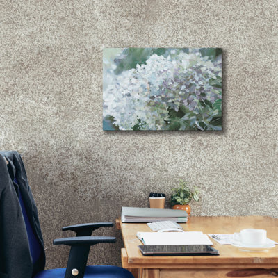"Epile Graffiti" Subtle Shift Hydrangea "par Katrina Pete, art mural sur toile