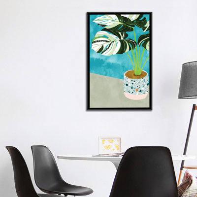 «Variegated Monstera Peinture» par 83 Oranges - reproduction