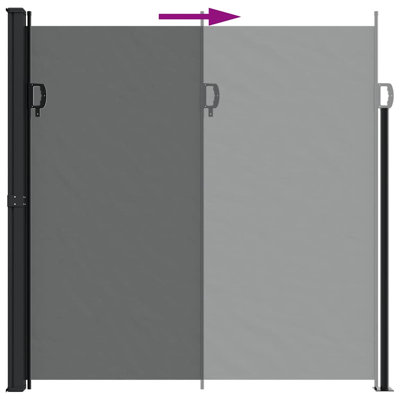 Vidaxl Retractable Side Awning