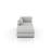 38.6'' Wide 2 - Piece Chenille Sectional