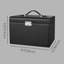 Jewellery Box 3 Layers, Jewellery Organiser With 2 Drawers, Jewellery Case With Portable Travel Case, With Handle, Lockable, Jewellery Storage, Gift For Loved Ones-1559997367