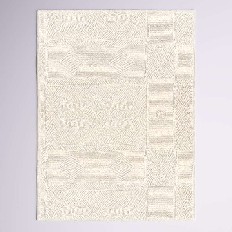 Kizzie Wool Indoor Rug, Rectangle 8' x 10'