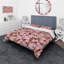Ensemble de housse de couette designart fleuring-35229104-55412860