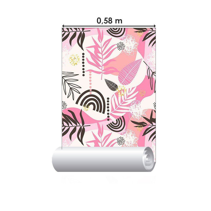 Rouleau de papier peint auto-adhésif L 126 po x l 24 po Schwager