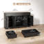 Buffet, armoire de cuisine 55 po, noir