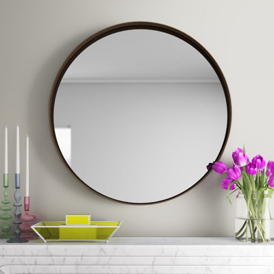 Adaline Metal Flat Wall Mirror