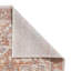 Vintage area rug Machine Woven Rectangle Terracotta-100475215