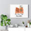 How I Fight My Battles Exodus 14:14 - Wrapped Canvas Print-1210329327