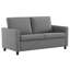 2 Seater Linen Loveseat-229843652