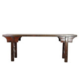 95.7 in. Solid Wood Console Table