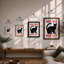 Nine Lives None Left Typography - Framed Print-1444503271-1444503273