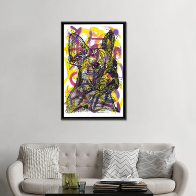 " Bulldog Francés (French Bulldog) " by Frank Banda