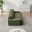 Canapé à trois places confortable et moderne en chenille pour la maison