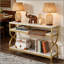 Canapé en faux marbre, table de chevet à 3 niveaux, console, table de vestibule