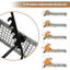 Chaise longue d'extérieur Solara avec dossier réglable à 5 positions, structure en rotin-117217314