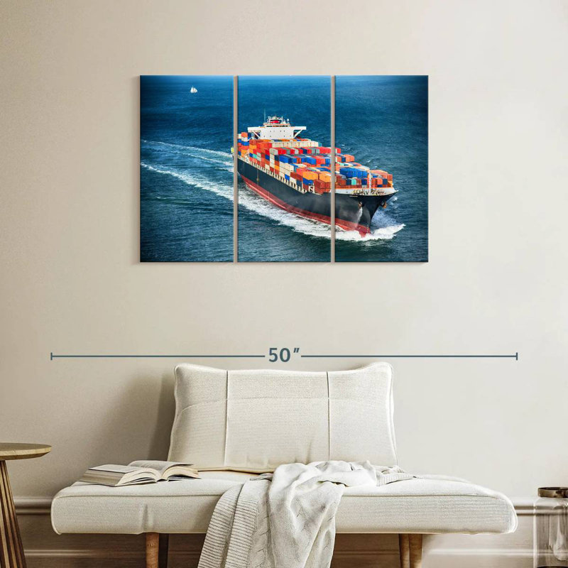 Mehar Ocean Ship, 24" H x 38" W