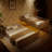 Twin XL Over Queen Bunk Bed With Integrated Shelving, Color-Changing Lights And Pegboard, Beige-1049386797-1049386794