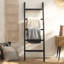 Échelle de couverture en bois 58 "avec tablettes-75404345