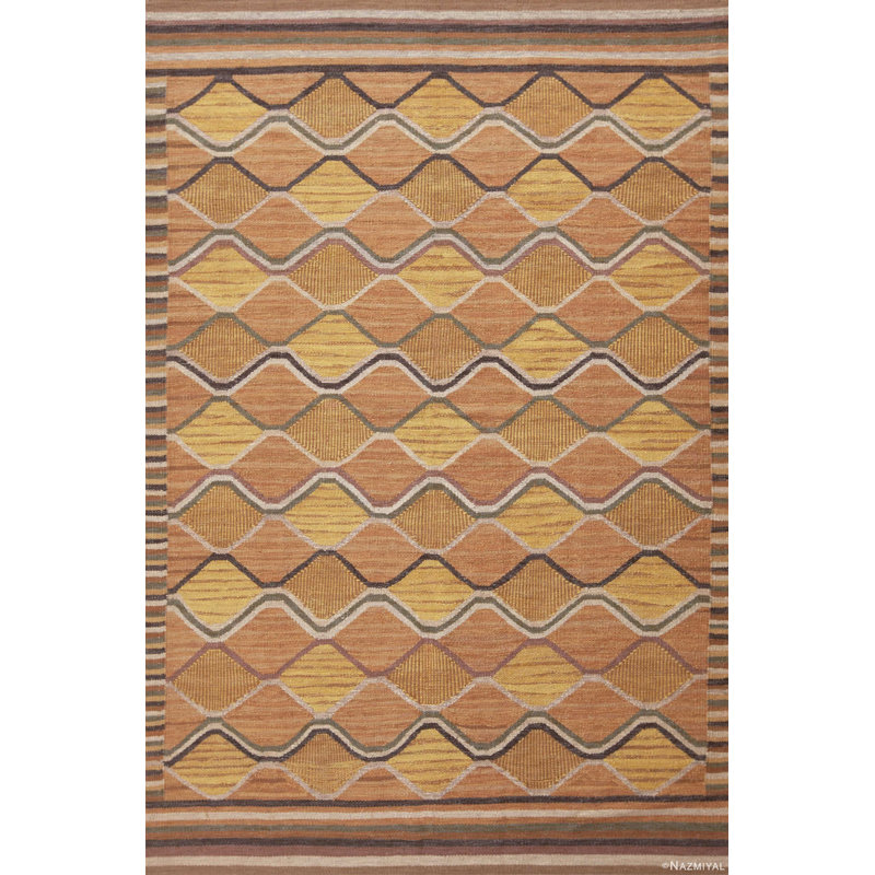 One-of-a-Kind 6'3" X 9'4" Flatweave Area Rug