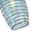 Aref 1 - Light Clear/Chrome/Blue Single Pendant-731715593