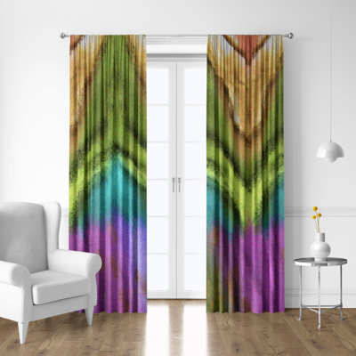 Semi Sheer Curtain Pair