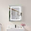 Armoire à miroir encastrée ou à surface 30 po H avec désembueur et tablettes réglables H-1309786878-1309786625