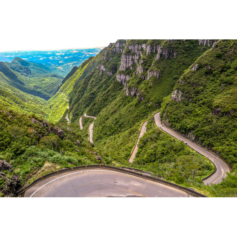 Serra Do Rio Do Rastro - Photographie sur toile tendue, L 36 po x H 24 po
