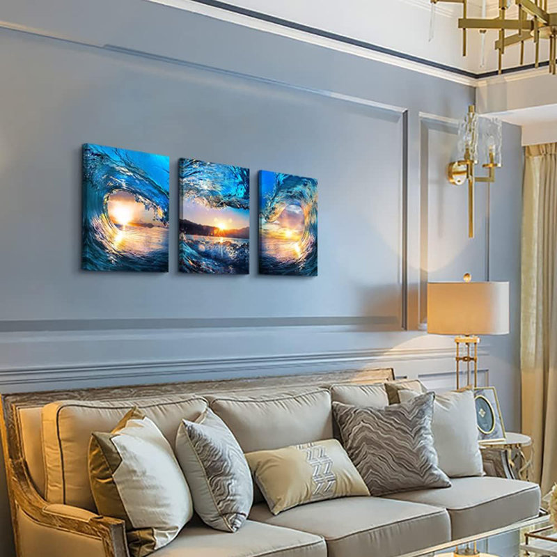 3 Piece Wrapped Canvas Print