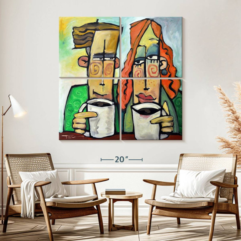 Hardie Coffee Date, 57" H x 57" W