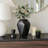 Modern Ceramic Jar with Removeable Lid for Home Decor – Versatile Faceted Design Accent Decor for Table Decor and Flower Vase Centerpiece-1001287119-1001287152