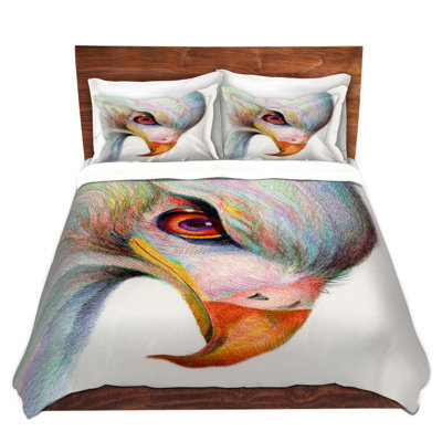 Ensemble de housse de couette raptors watchful eye