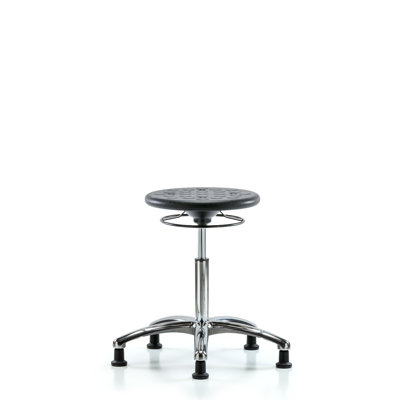 Huron Adjustable Height Ergonomic Lab Stool