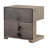 1-drawer Nightstand Bedside Table Barley Brown
