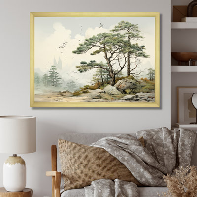 «Pine Tree Harmony of II», reproduction sur toile
