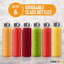 Homearray 18 oz. Bouteille d'eau en verre